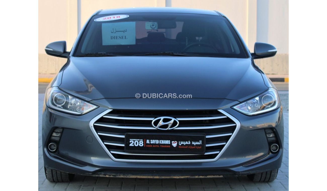 Hyundai Avante Hyundai Avante 2018 imported papers from Korea customs, in excellent condition, without accidents, v