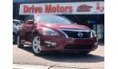 Nissan Altima AED 684/ month UNLIMITED KM WARRANTY SL FULL OPTION 2.5LTR EXCELLENT 0%DOWN PAYMENT. ....