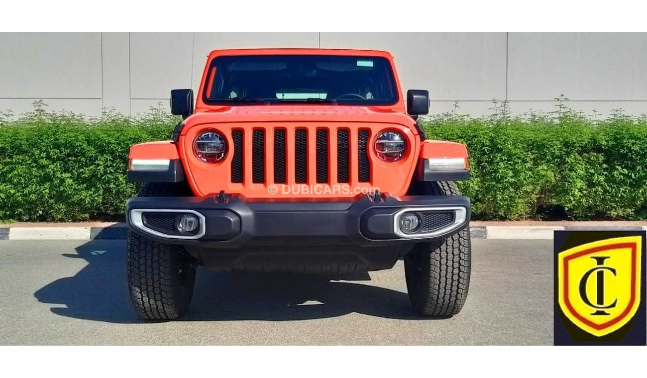 Jeep Wrangler Sahara Sky One Touch Power Roof GCC Specs Under Warranty