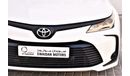 Toyota Corolla AED 1006 PM | 1.6L XLI GCC DEALER WARRANTY