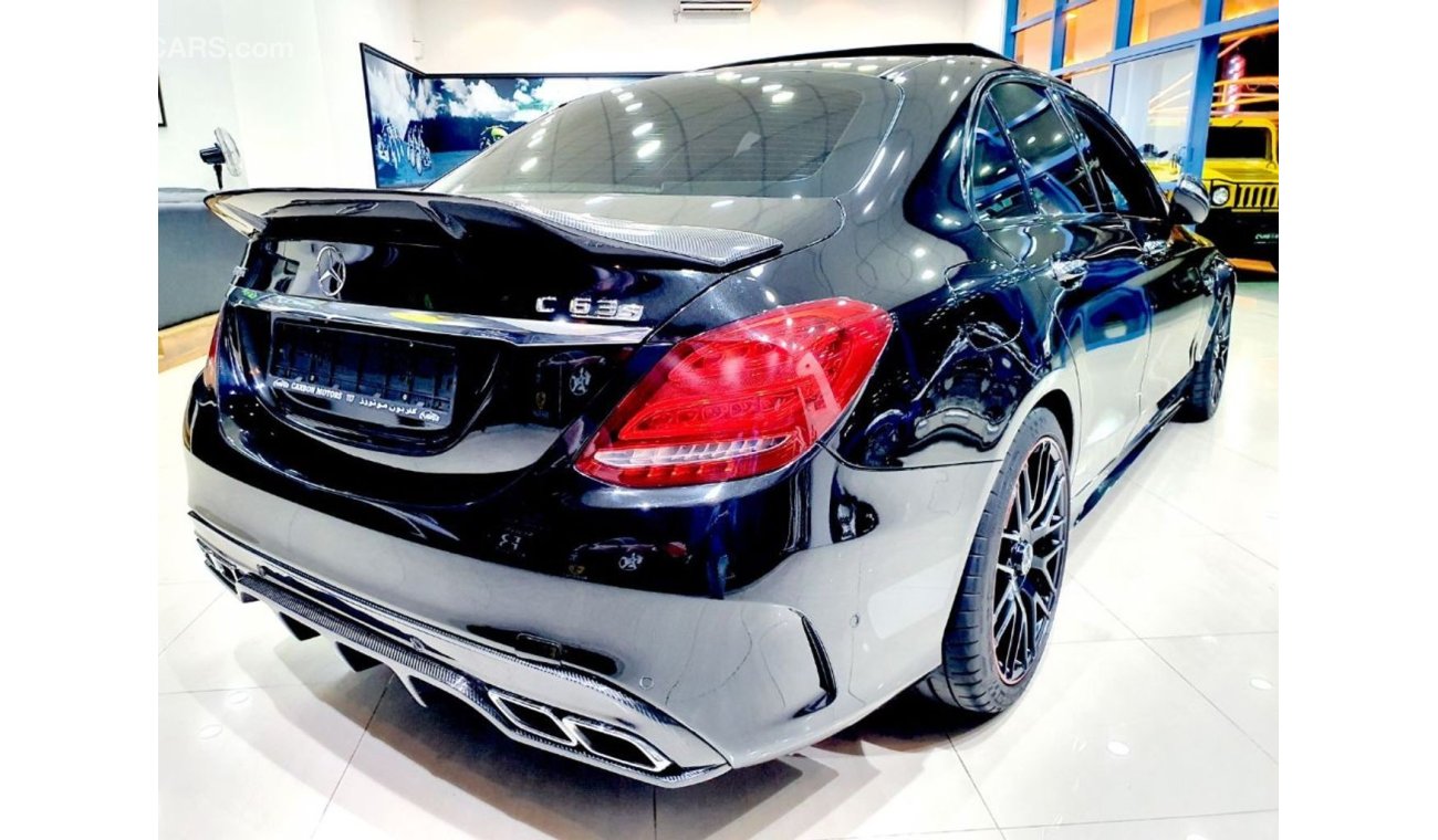 مرسيدس بنز C 63 AMG C63s EDITION 1- 2015 - GCC - ONE YEAR WARRANTY