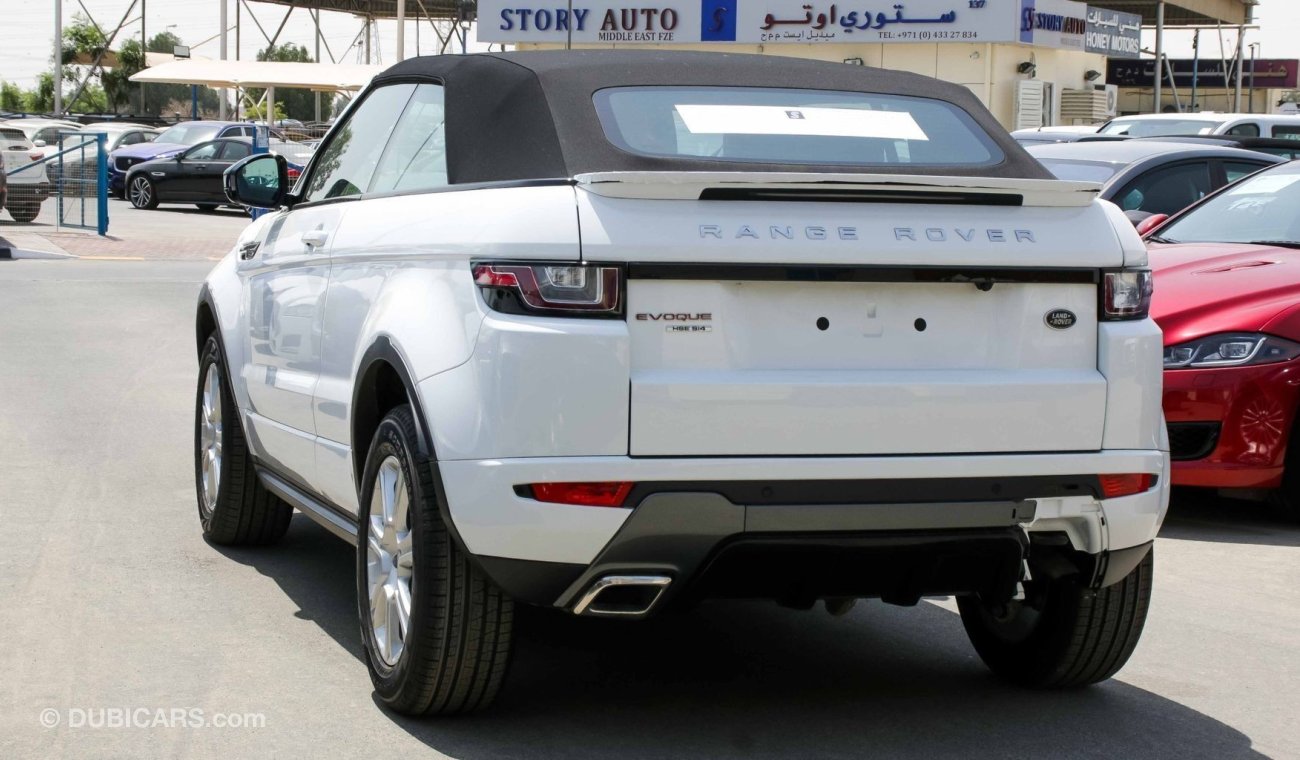 لاند روفر رانج روفر إيفوك Convertible 2.0L HSE Right Hand Drive