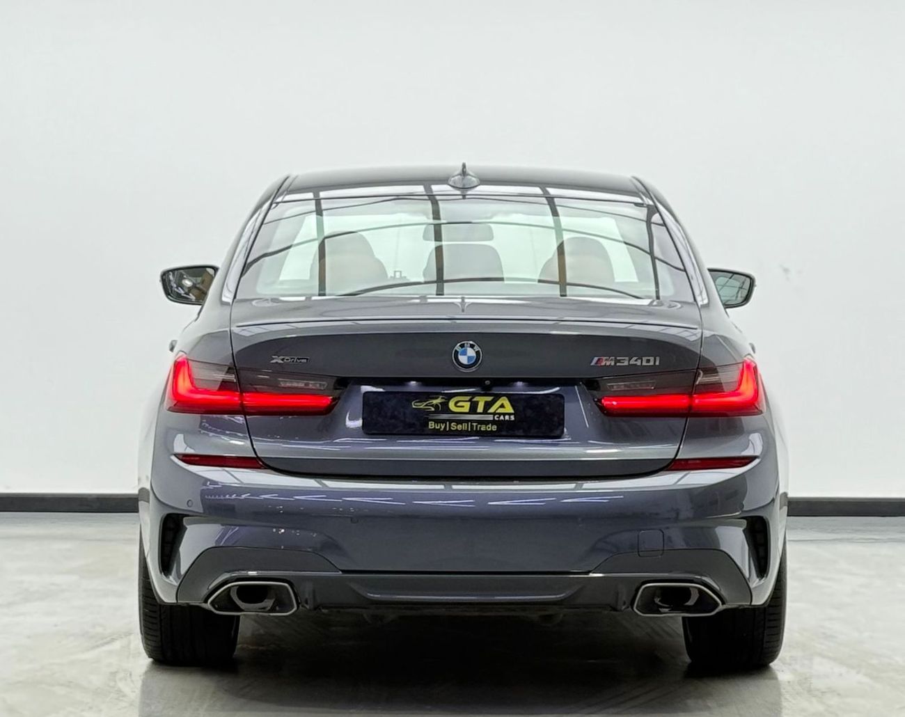 بي أم دبليو M340i Std 3.0L 2021 BMW M340i xDrive, 2025 BMW Warranty, 2026 BMW Service Pack, Excellent Condition, GCC