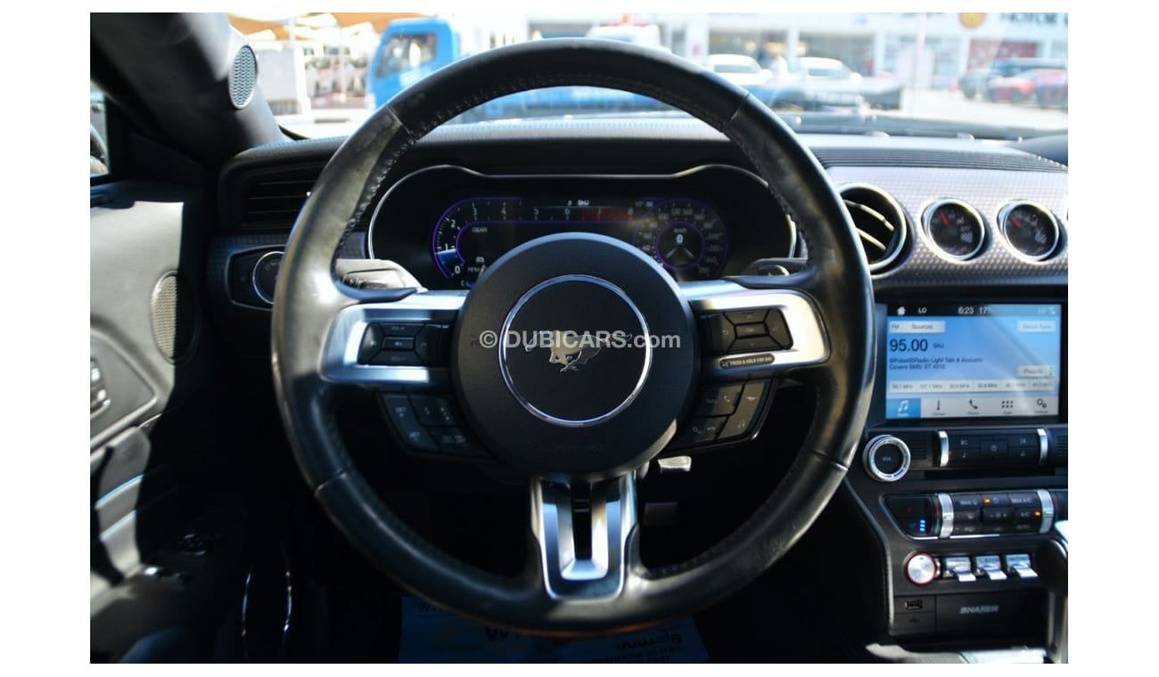 فورد موستانج ايكوبوست بريميوم موستنج ايكو بوست 2018 من غير حوادث تدخل السعودية //عداد الكتروني ديجيتال//رادارات//