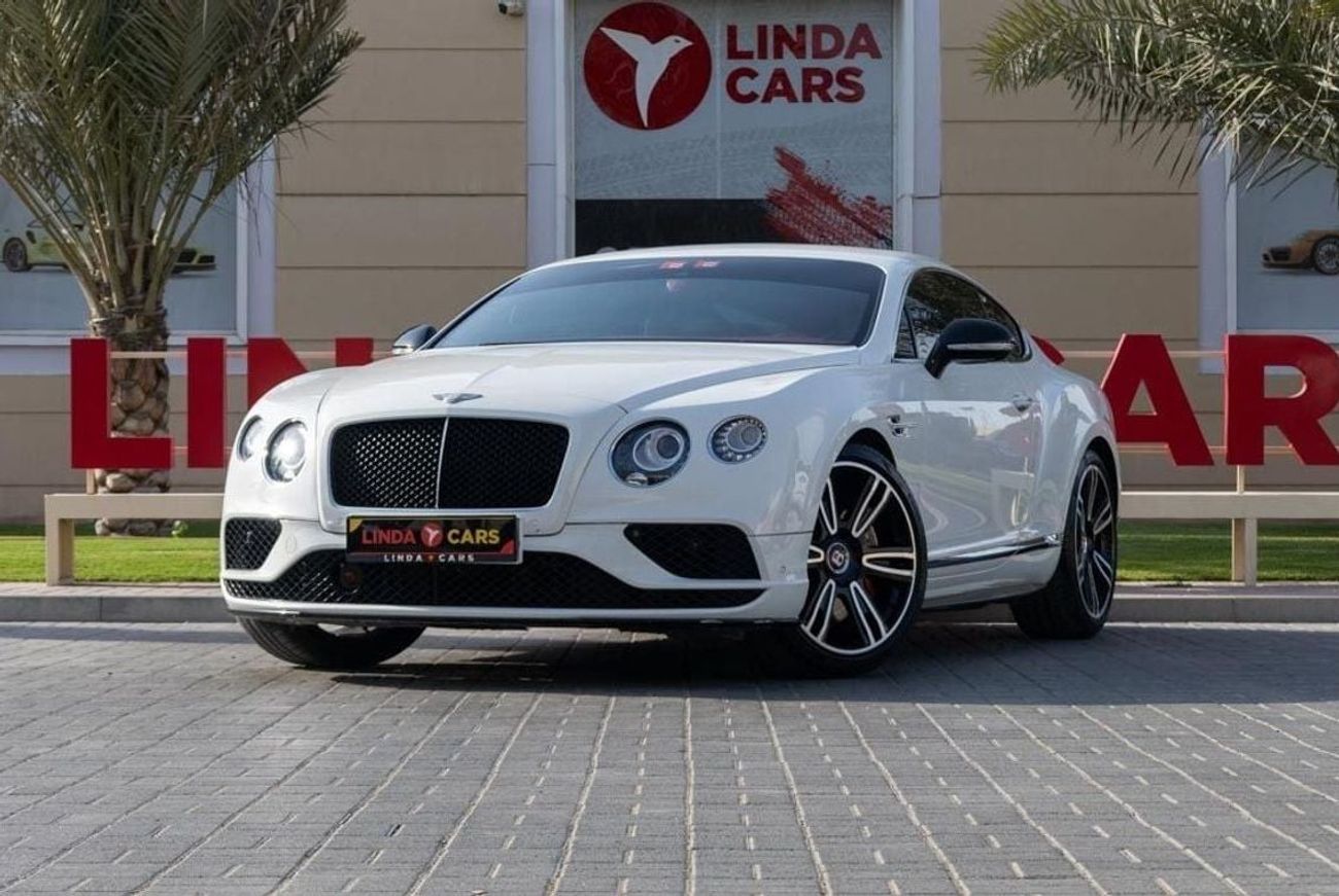 بنتلي كونتيننتال جي تي Bentley Continental GT S 2016 GCC under Warranty with Flexible Down-Payment.