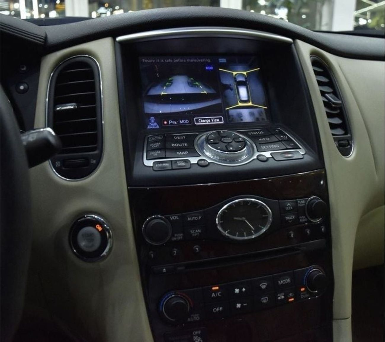 إنفينيتي QX50 EXCELLENT DEAL for our Infiniti QX50 ( 2017 Model ) in Burgundy Color GCC Specs