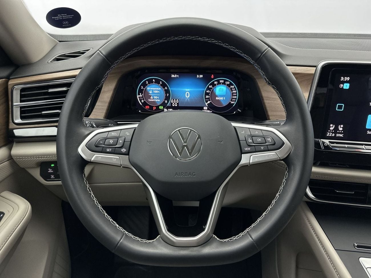 Volkswagen Teramont TRENDLINE Teramont Trend 2L | Excellent Value | UPGRADED Leather Seats | GCC Spec | VW Certified