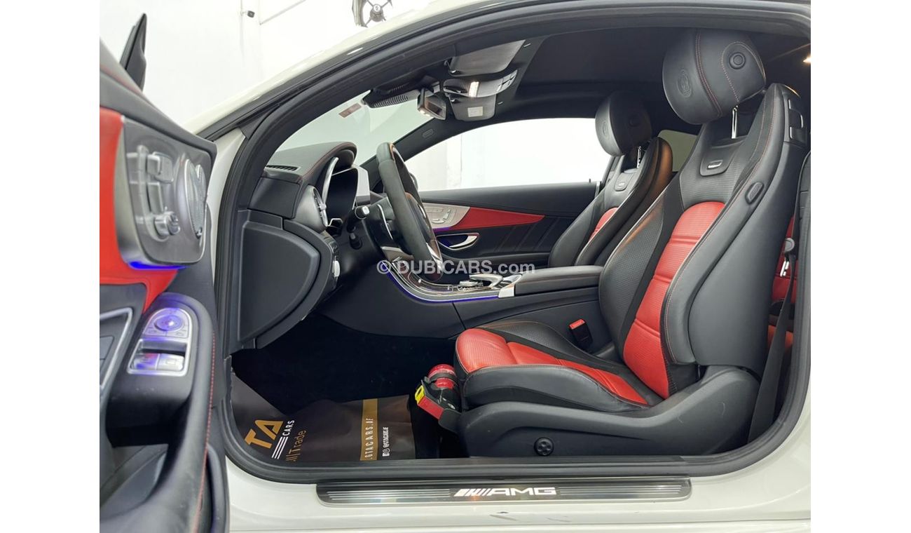 مرسيدس بنز C 63 كوبيه 2019 Mercedes-Benz C63 S Coupe AMG, June 2024 Mercedes Warranty, FSH, Fully Loaded, GCC