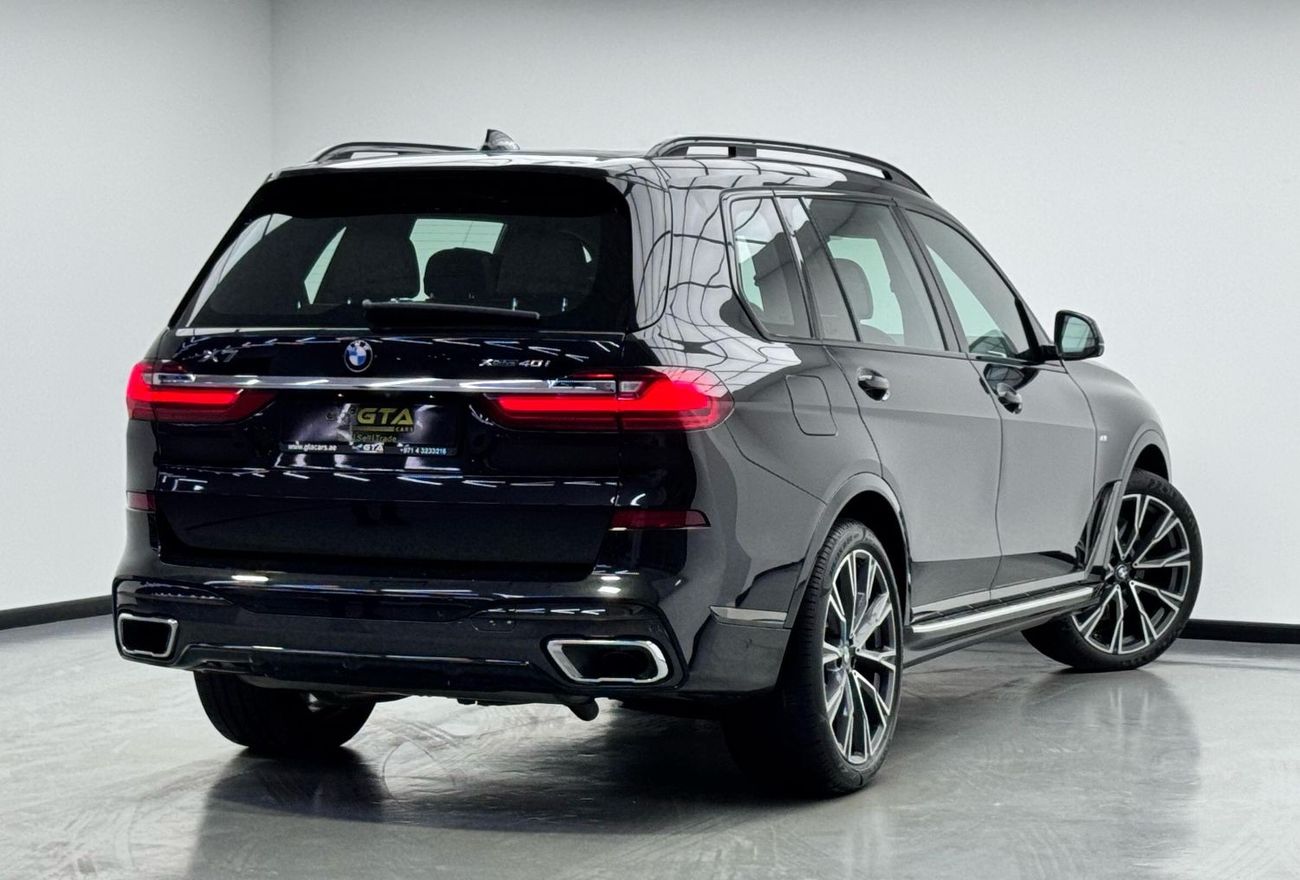 بي أم دبليو X7 XDrive40i 3.0L 2020 BMW X7 xDrive40i M-Sport, 2026 BMW Warranty + Service Pack, 7 Seater, Excellent 