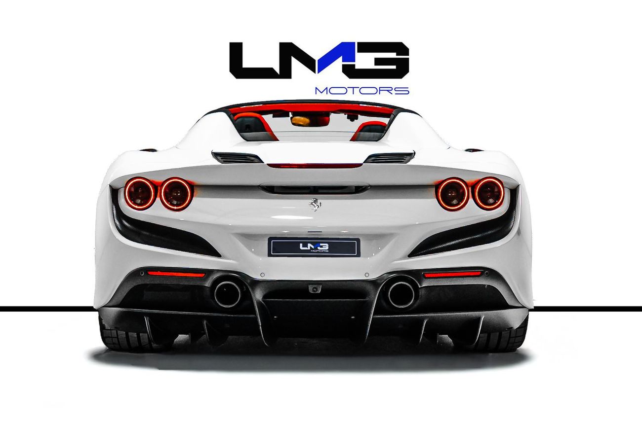 Ferrari F8 Spider VERY LOW MILEAGE | 2022 F8 SPIDER | CARBON INT | SUSPENSION LIFTER | SPECIAL DESIGN SEATS | WARRANTY
