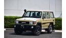 تويوتا لاند كروزر هارد توب 2022 MODEL TOYOTA LAND CRUISER 76 HARDTOP LIMTED LX V6 4.0L PETROL  MANUAL TRANSMISSION  - 70TH ANNI