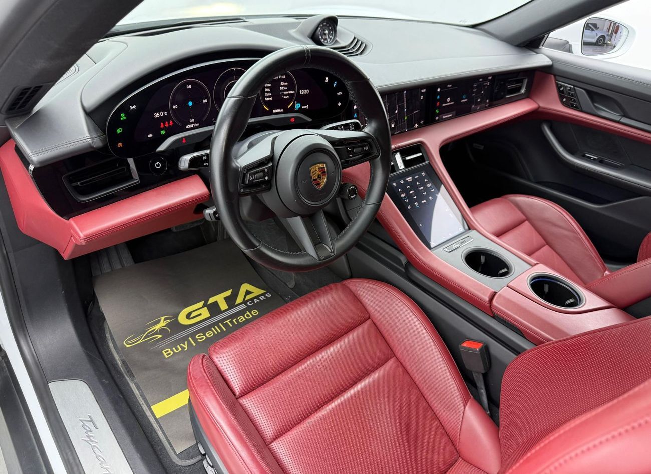 Porsche Taycan 4S 2021 Porsche Taycan 4S, 2029 Porsche Battery Warranty, Full Porsche Service History, GCC