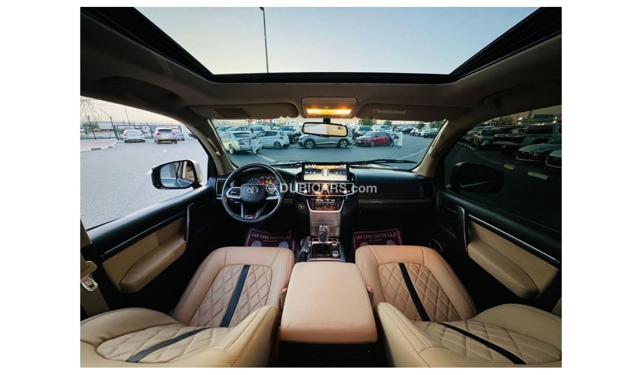 Toyota Land Cruiser MODIFIED TO LC300 2023 (GR SPORT) | PREMIUM LEATHER SEATS | LHD | SUN ROOF | COOL BOX