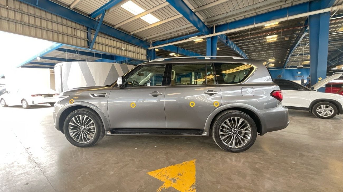 إنفينيتي QX80 5.6 8STR 4WD AUTO LUXE PROACTVE TOW | شامل الضمان | 0 ﺪﻔﻋﺓ ﺃﻮﻟﻯ
