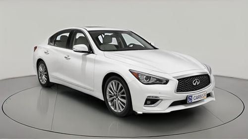 إنفينيتي Q50 2023 LUXE | AED 909/Month | 0 DP | 30 Day Return | Warranty