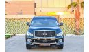 Infiniti QX80 5.6L V8 | 2,722 P.M | 0% Downpayment | Full Option | Perfect Condition