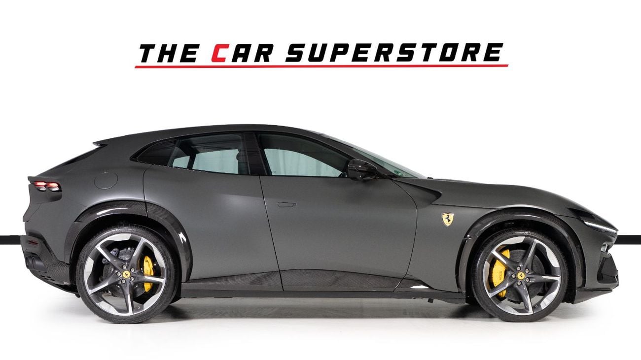 Ferrari Purosangue Naturally Aspirated V12-Full Carbon Fiber Package-BURMESTER High End Audio