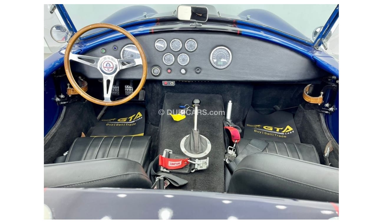 شلبي كوبرا 1965 Shelby Cobra Replica, 5.0L V8, Mk4 Roadster, Very Low KMs.