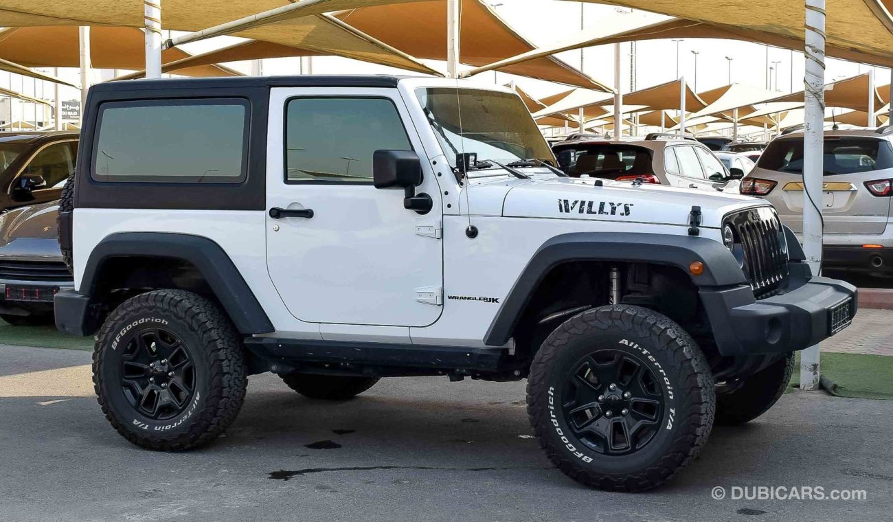 Jeep Wrangler WILLYS Agency Warranty Full Service History GCC