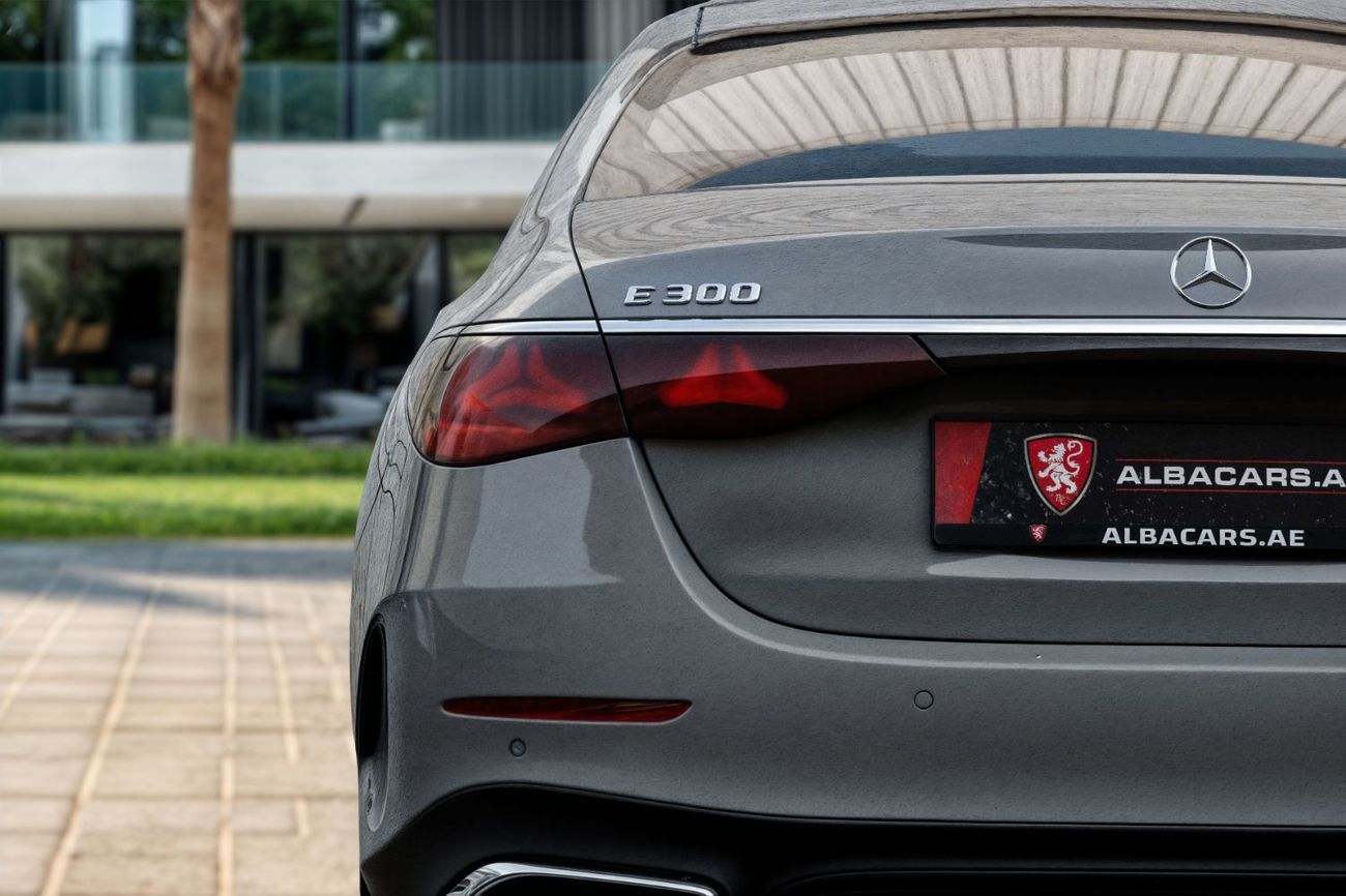 مرسيدس بنز E300 E300 AMG | 6,952 P.M | 0% Downpayment | 5 YEARS AGENCY WARRANTY