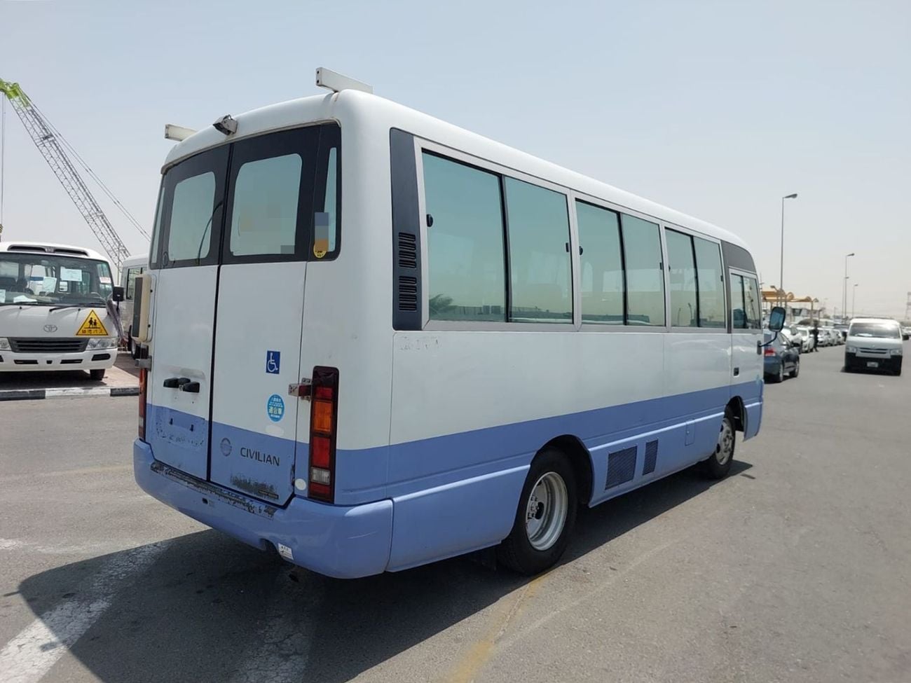 Nissan Civilian 2002 NISSAN CIVILIAN BUS RHD DIESEL AUTOMATIC(PM20019)