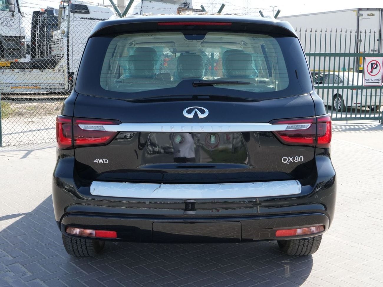 إنفينيتي QX80 2024 INFINITI QX80 LUXURY SENSORY PROACTIVE 5.6L V8 4WD 8-SEATS BRAND NEW 0KM