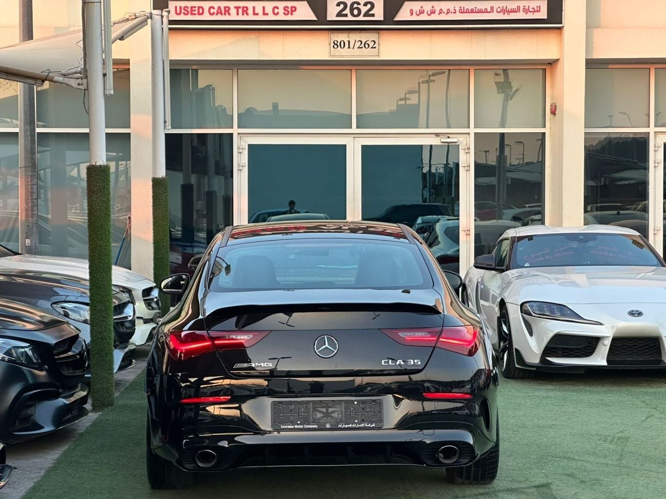 Mercedes Benz CLA35 AMG 4MATIC MERCEDES BENZ CLA35 AMG 2026 GCC FULL OPTION ORIGINAL PAINT UNDER WARRANTY
