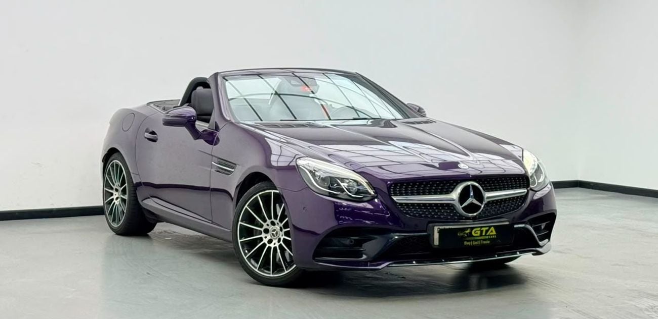 Mercedes Benz SLC200 STD 2017 Mercedes-Benz SLC 200, Excellent Condition, GCC Specs