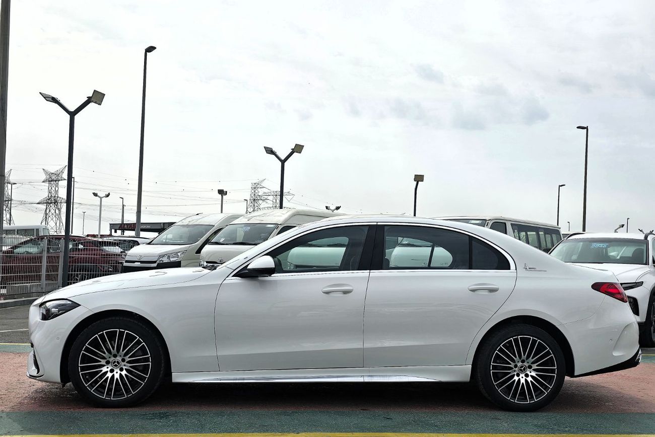 Mercedes-Benz C 200 Mercedes-Benz C200L 1.5L with cold and heat seats white color 2025 Model