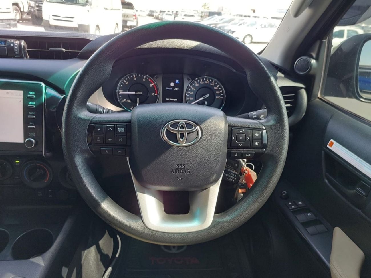 Toyota Hilux (RAMADAN OFFER) TOYOTA HILUX PICKUP RHD 2023 MODEL 2.8 L DIESEL AUTOMATIC(PM91809)