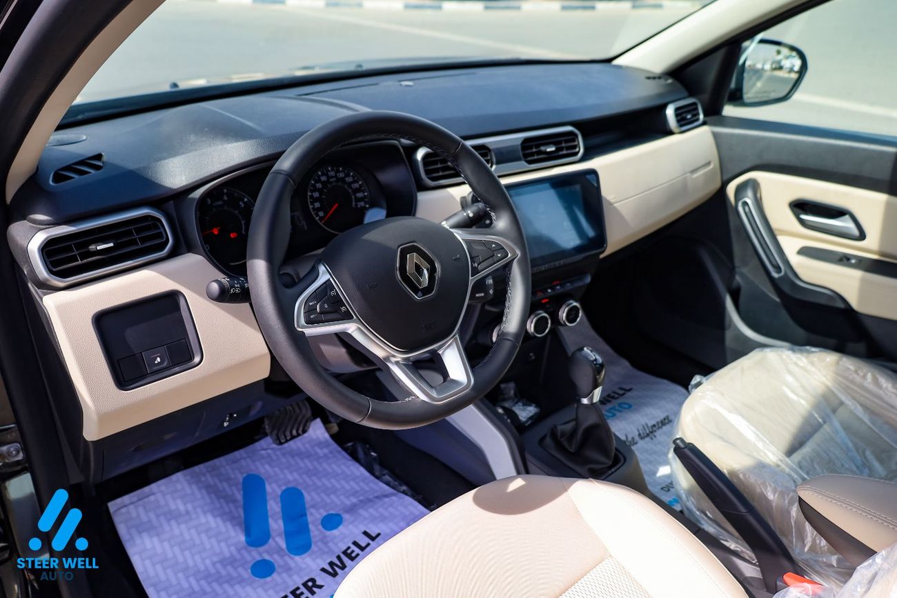 Renault Duster LE 1.6L 2025 | 1.6L Petrol | GCC Specs | CVT | 17” Alloys | 4 Airbags | 7” Screen | Apple CarPlay | 