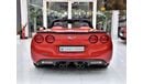 Chevrolet Corvette EXCELLENT DEAL for our Chevrolet Corvette C6 / LS2 V8 Engine ( 2006 Model ) in Red Color GCC Specs