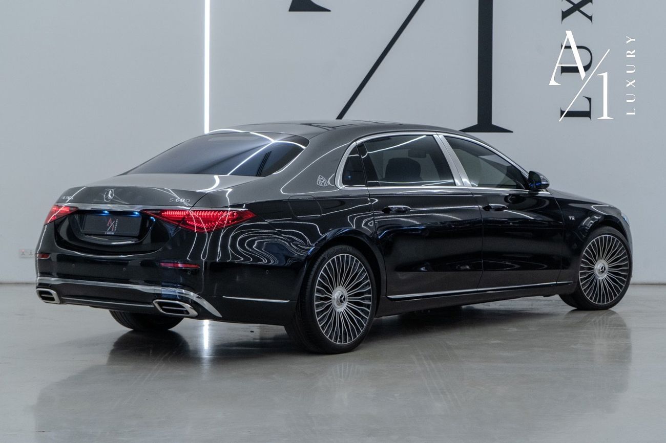 Mercedes Maybach S680 Maybach 2022 Mercedes Maybach S 680 V12, Gargash Warranty and Service Contract 12/26, GCC Spec