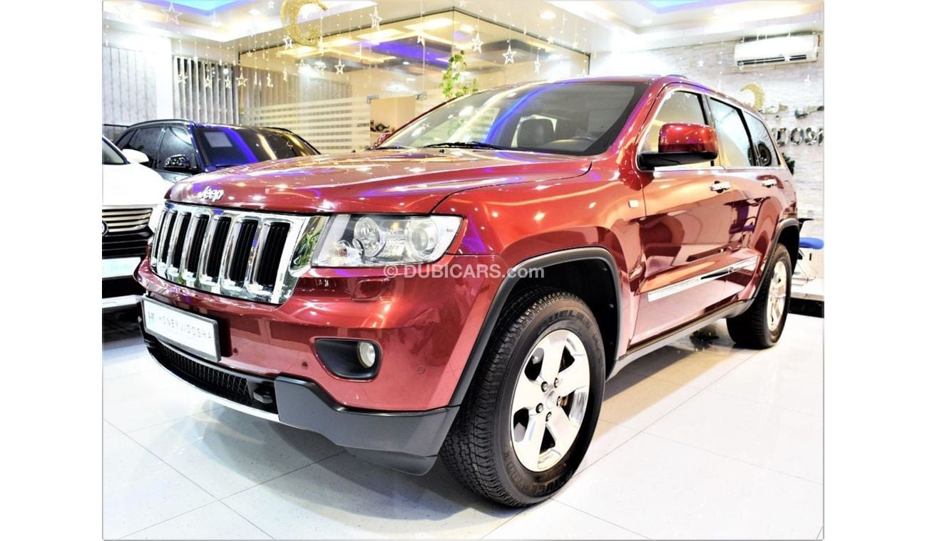 جيب جراند شيروكي ONLY 66000 KM! Jeep Grand Cherokee 2013 Model! In Red Color! Gcc Specs