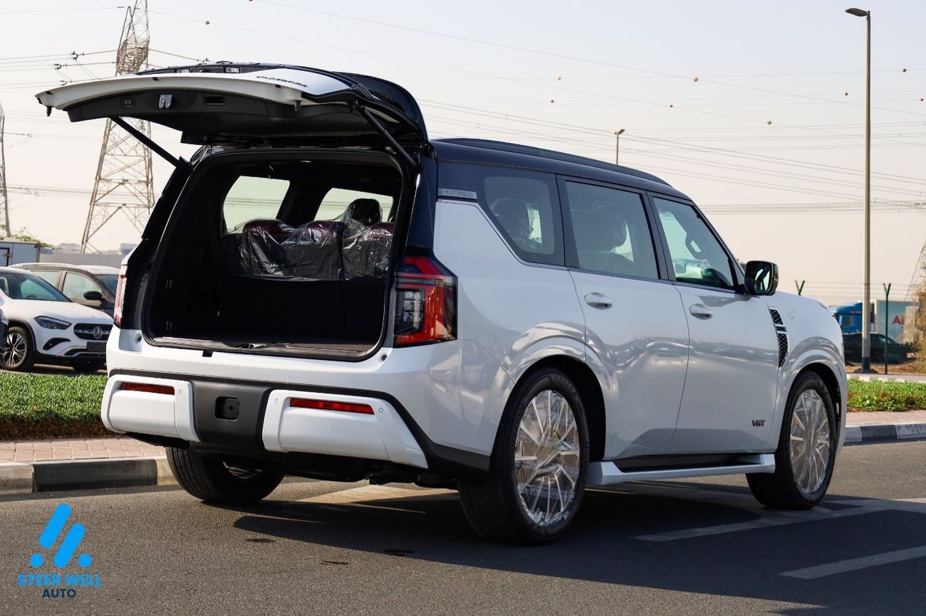 Nissan Patrol LE Platinum 3.5L Twin-Turbo V6 | AWD | 9-Speed AT | 8-Seater Luxury SUV