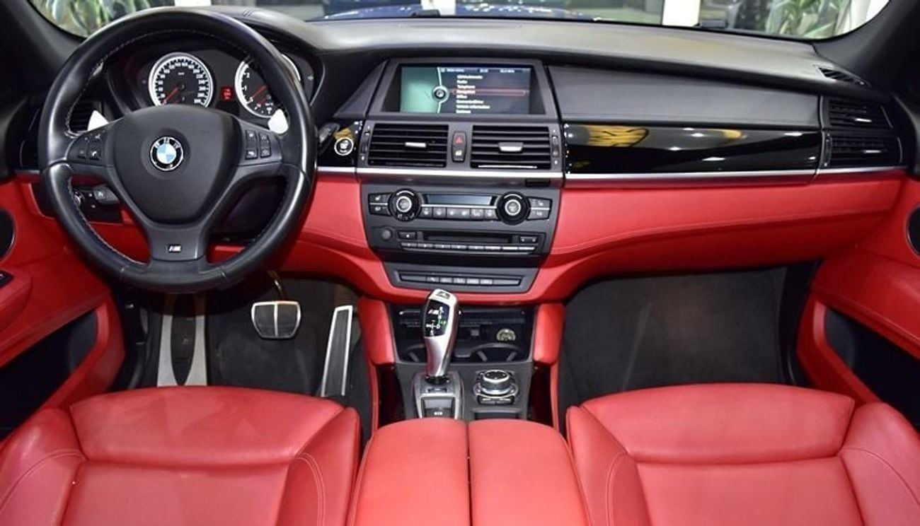 BMW X6 M STANDARD EXCELLENT DEAL for our BMW X6 M ( 2013 Model ) in Blue Color GCC Specs