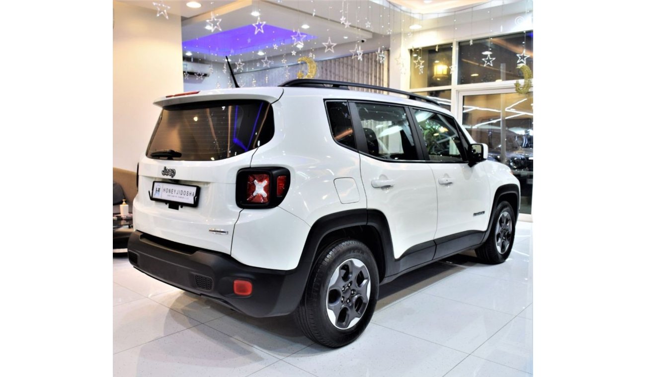 Jeep Renegade FULL SERVICE HISTORY! LOW MILEAGE JEEP Renegade LONGITUDE 2017 Model!! White Color! GCC Specs