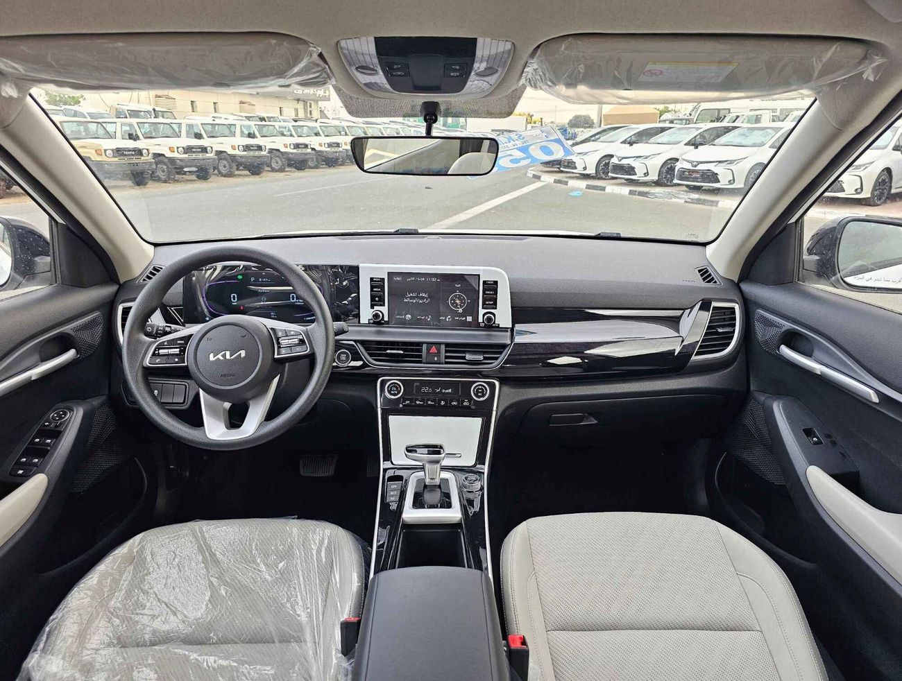 كيا سيلتوس 1.5L V4 / DVD+CAMERA / PUSH START (CODE #  67972)