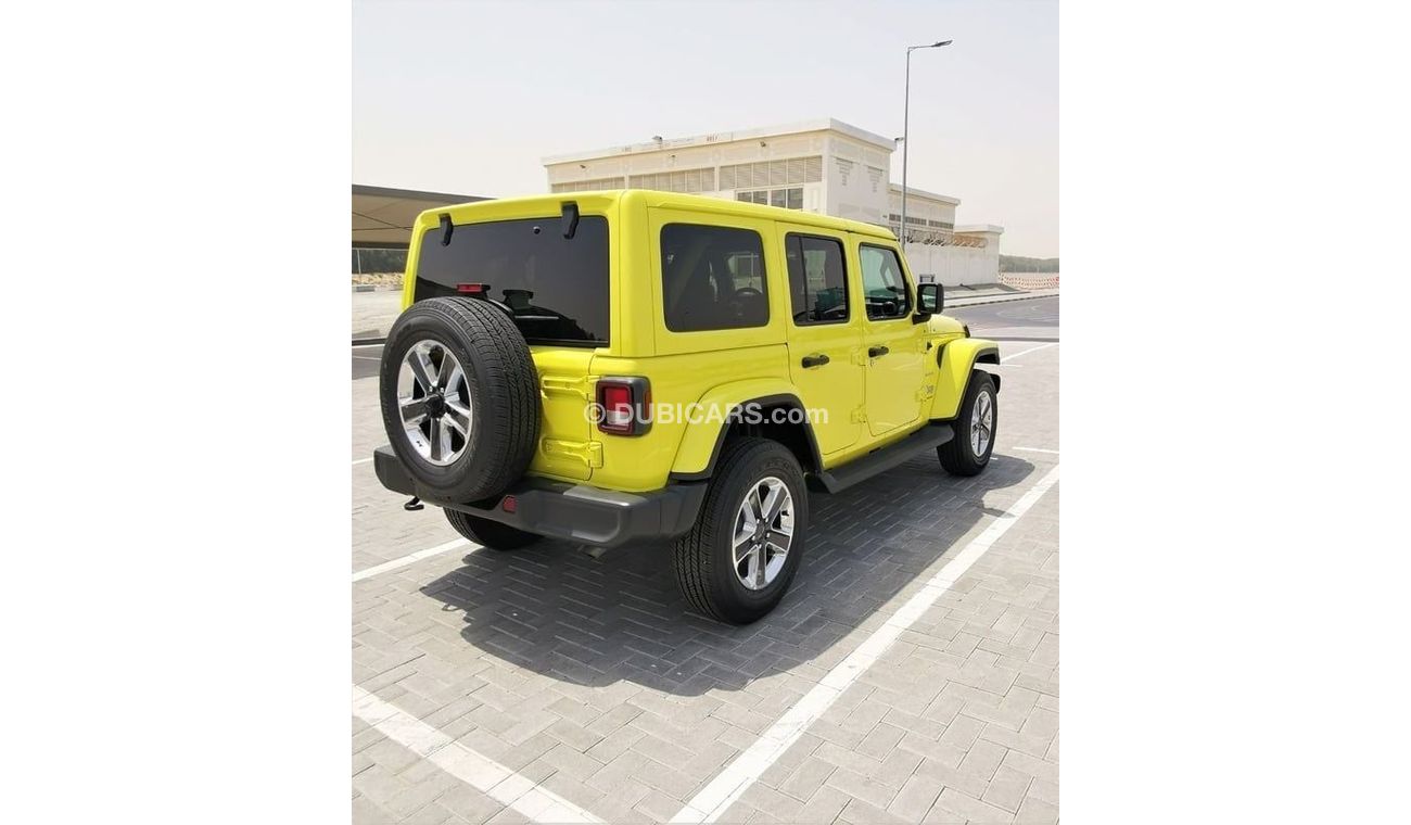 Jeep Wrangler Jeep Wrangler Sahara -2023 Yellow