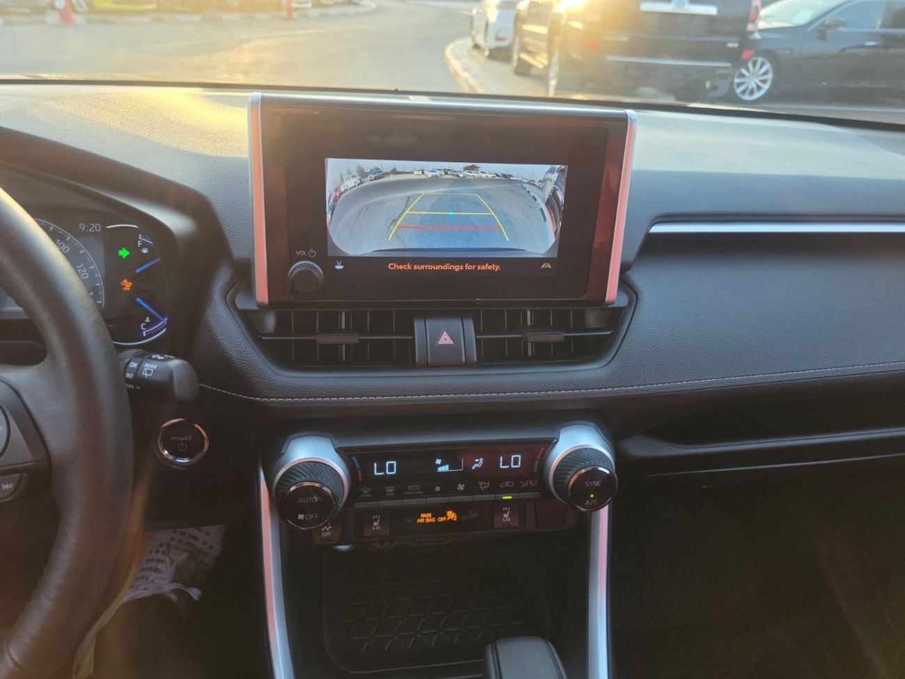 Toyota RAV4 XLE HEV 2025 Model hybrid engine Sunroof , Push button , leather seats and low mileage 6519 onlye