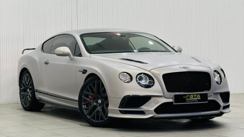 بنتلي كونتيننتال سوبرسبورتس 1/710 2017 Bentley Continental GT SuperSport, 2024 Agency Warranty + One Service Remaining, GCC