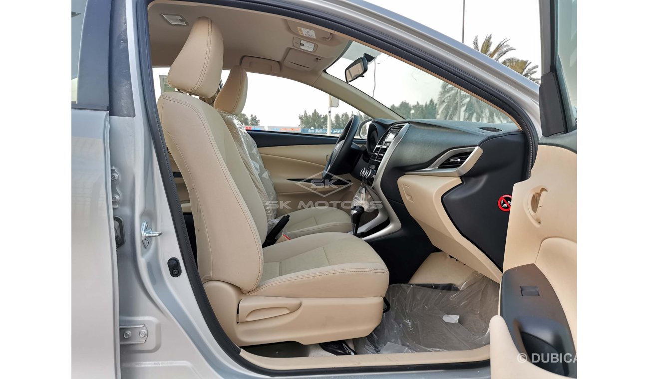 تويوتا يارس 1.3L, 14" Tyre, Xenon Headlights, Fabric Seats, Rear Parking Sensor, SRS Airbags, USB (CODE # TYS01)