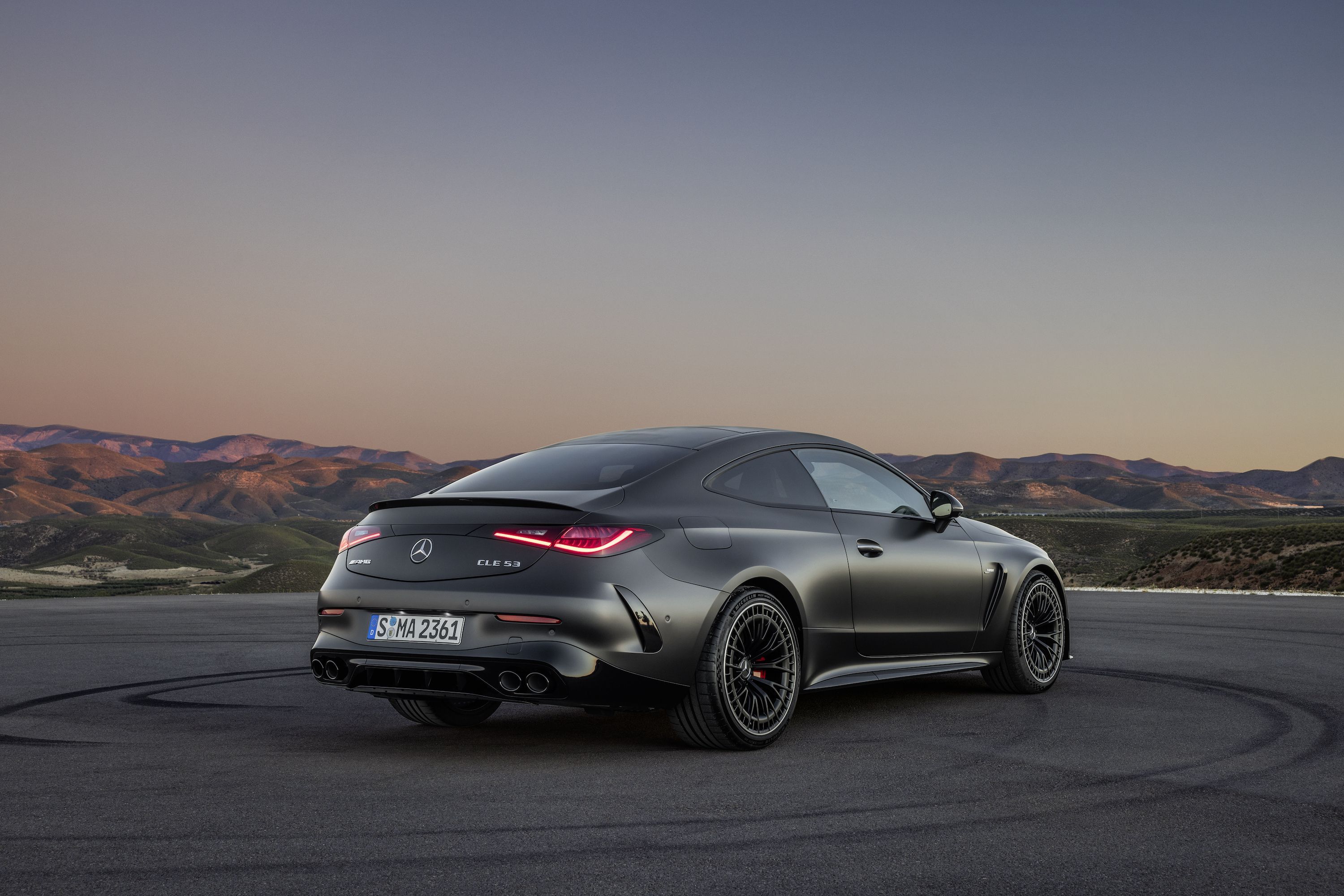 Mercedes-Benz CLE 53 AMG Coupe exterior - Rear Left Angled