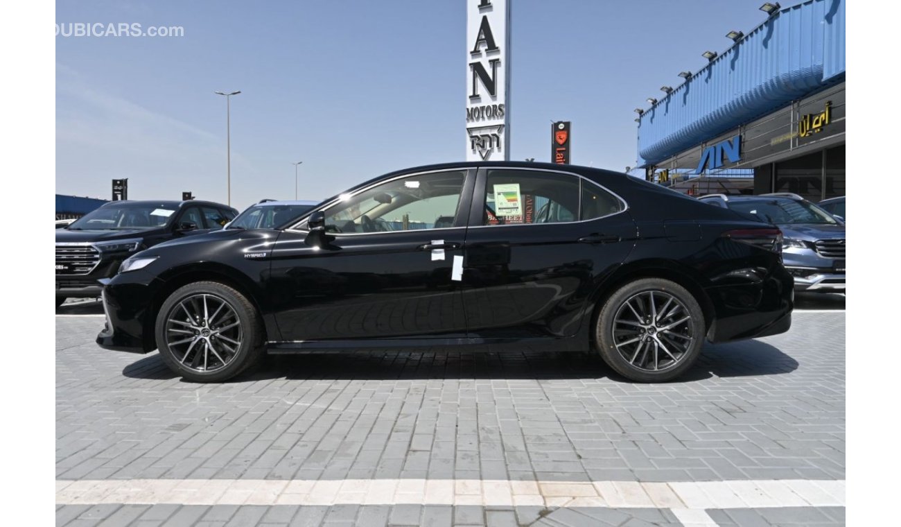 تويوتا كامري Toyota Camry GLE 2.5L Hybrid, Sedan, FWD, 4Doors , Model 2024, Color Black