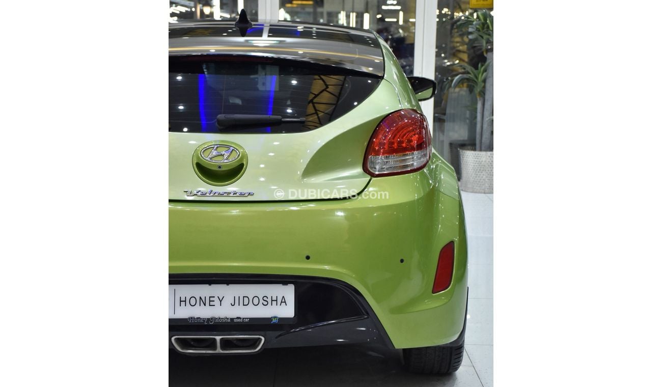 Hyundai Veloster EXCELLENT DEAL for our Hyundai Veloster 1.6L ( 2015 Model ) in Green Color GCC Specs