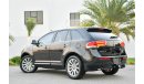 Lincoln MKX FSH with Service Contract - AED 960 Per Month! - 0% DP