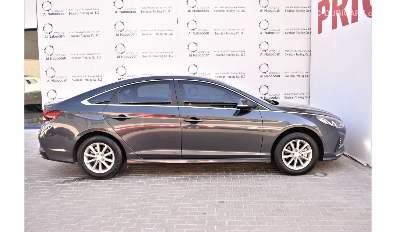 هيونداي سوناتا AED 1370 PM | 0% DP | 2.4L GLS GCC WARRANTY