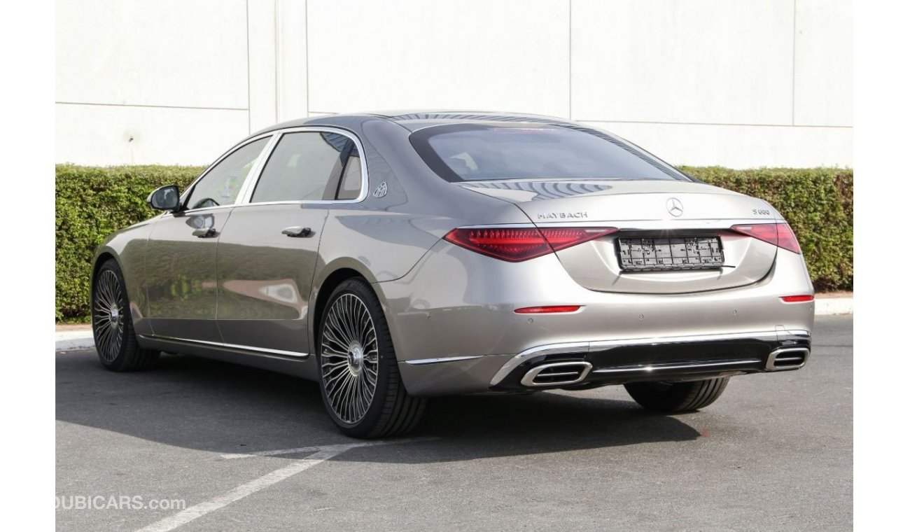 Mercedes-Benz S680 Maybach Rear Fineline wood 5 Years Warranty & Contract Service Abu Dhabi