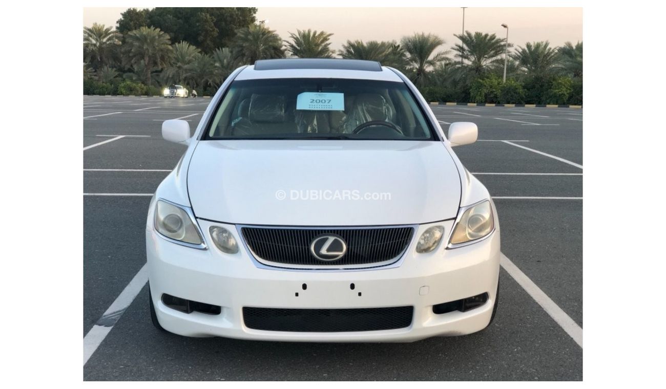 Lexus GS 430 MODEL 2007 GCC CAR PERFECT CONDITION INSIDE AND OUTSIDE FULL OPTION SUN ROOF LEATHER SEATS