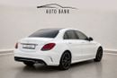 مرسيدس بنز C 200 AMG MERCEDES C200 - MODEL - GCC SPECS - NO ACCIDENT - FULL SERVICE HISTORY